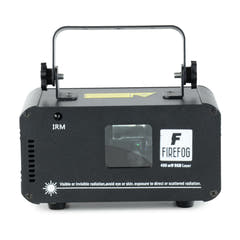 Firefog RGB disco laser 400 mW med DMX og fjernkontroll