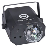 LIGHT4ME DISCO BALL LASERlys multieffekt LED
