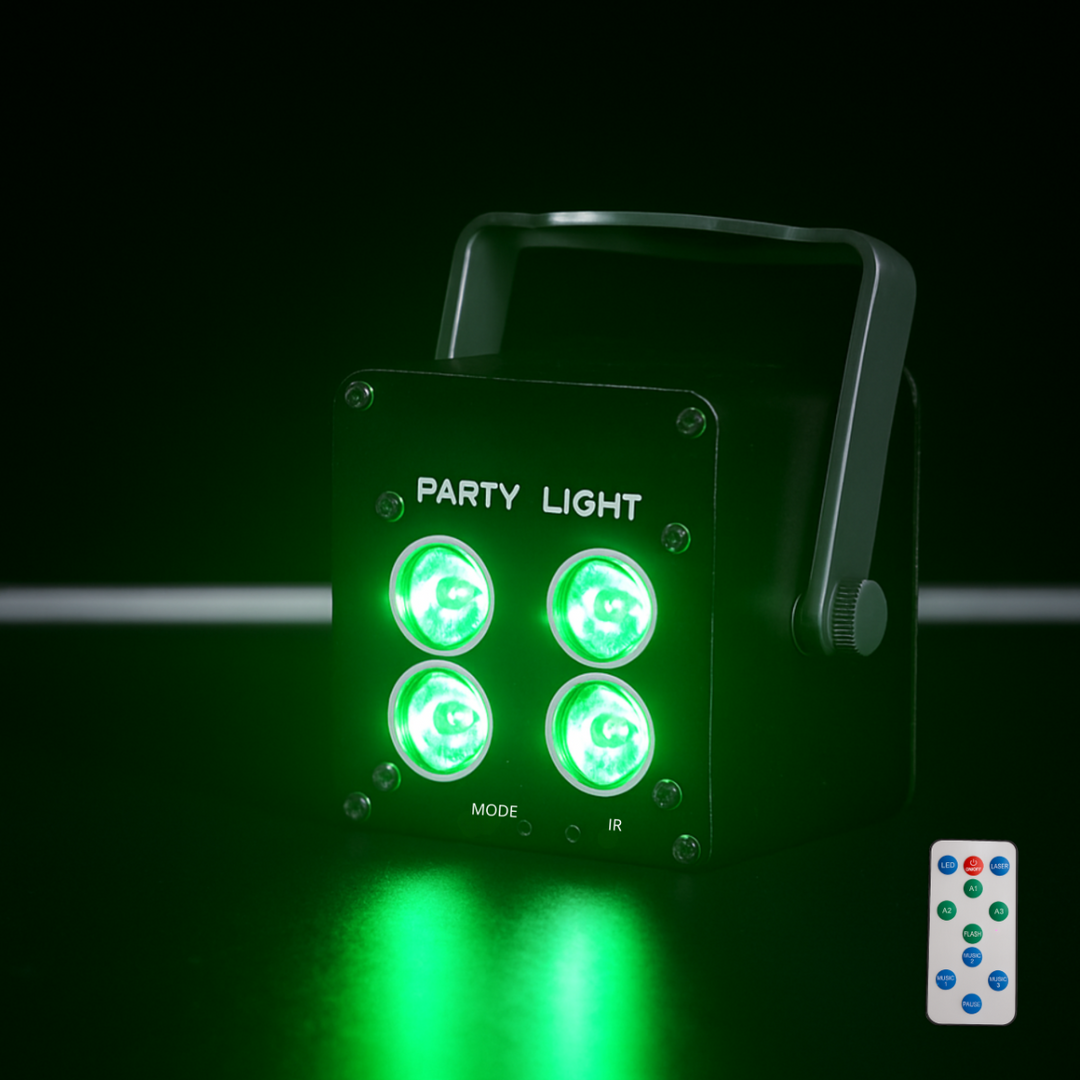 Light4Me 4x3W batterispot