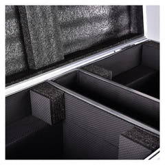 Light4Me flightcase for 2 pcs. Venom Zoom 350