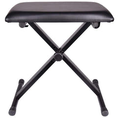 Keyboard- og Pianobenk i Metall, Sammenleggbar