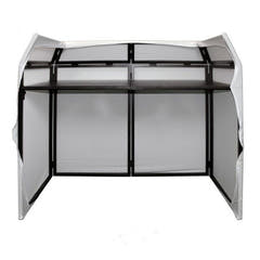 DJ Screen Pro MKII DJ-bås med bord