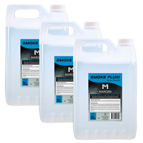 3 x 5L Røykvæske (Heavy Density)