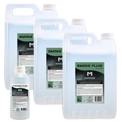 3 x 5L Røykvæske (Low Density) + 250ml Rensevæske