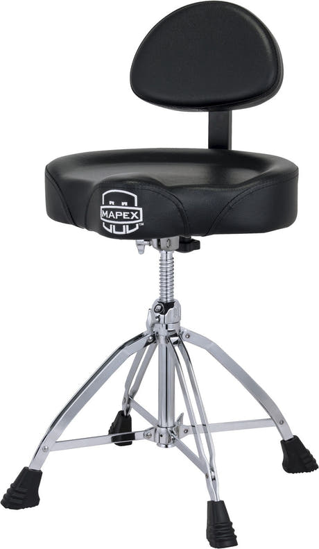 Mapex T875 Throne-sadel med ryggstøtte