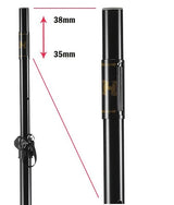 Hercules SS200BB - Høyttalerstativer med veske Bundle (45kg, 2,24m)