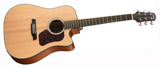 Walden D550CEW vestlig gitar (naturlig)