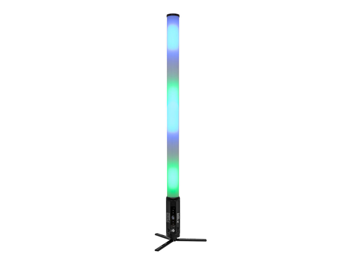 EUROLITE Set 4x AKKU IP Pixel Tube 360° PRO CRMX + Plastic case
