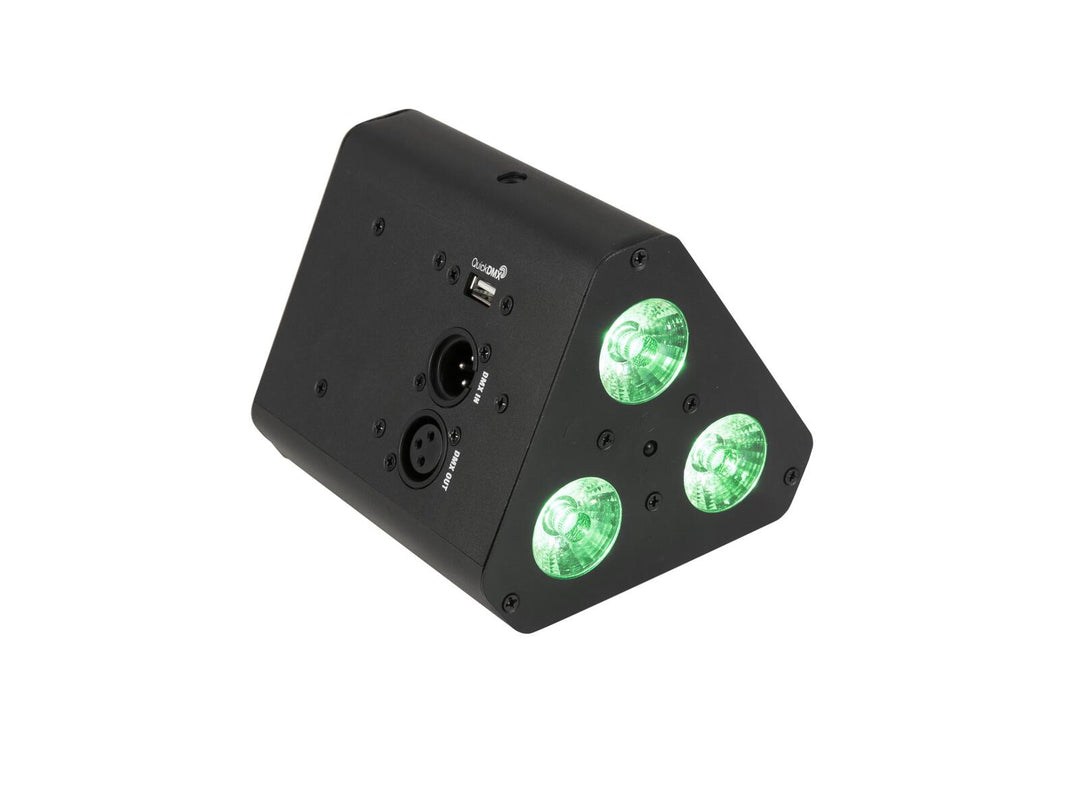 EUROLITE AKKU TL-3 QCL RGB+UV trusslys