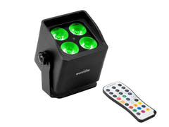 EUROLITE Sett 6x AKKU Mini IP UP-4 QCL Spot MK2 + Soft Bag