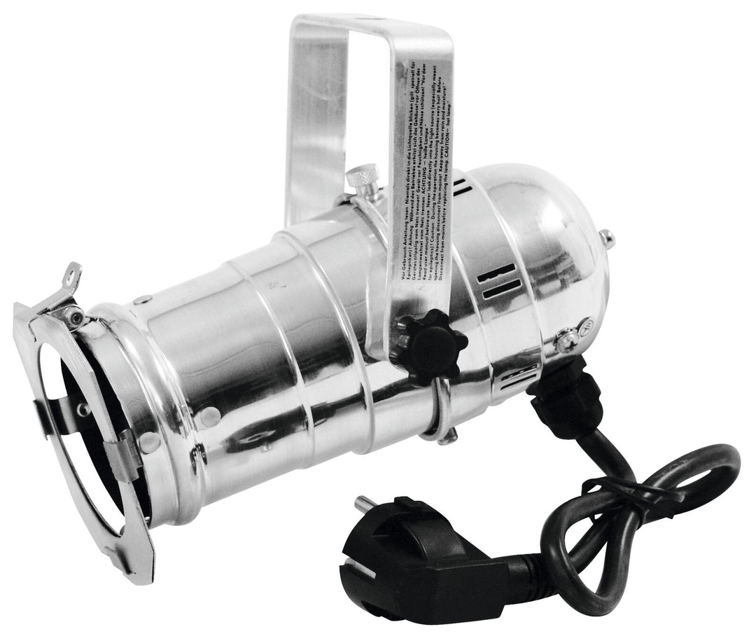EUROLITE sett PAR-20 Spot sølv + PAR-20 230V COB 6W E-27 LED 1800-3000K dim2warm