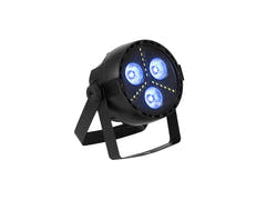 EUROLITE-sett 4x LED PARty Hybrid Spot + myk veske