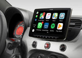 Apple Carplay , Android Auto i Fiat 500 Beige Interiør (2007-2015)