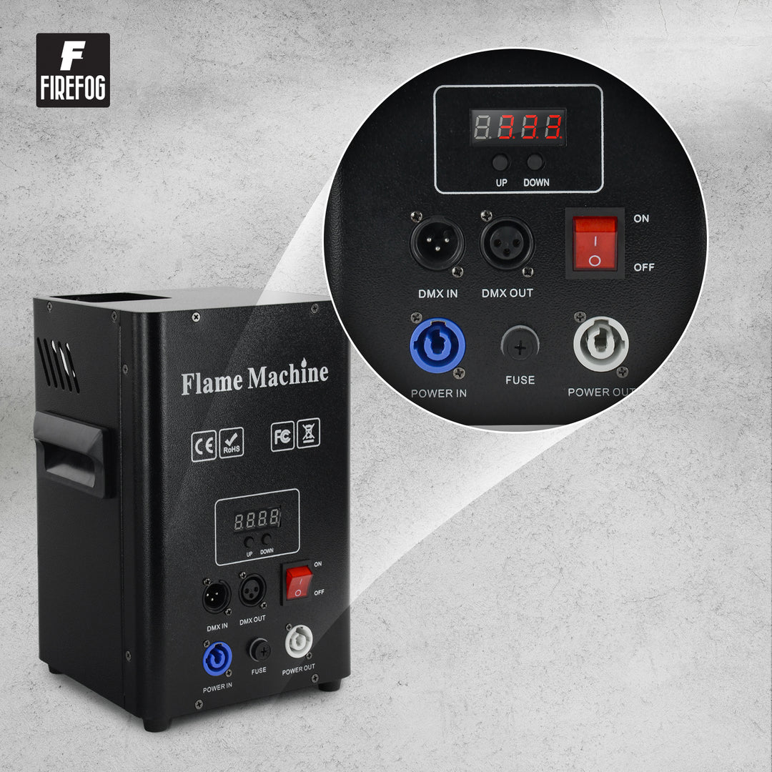 Firefog BLAZE100 flammemaskin 200 W med DMX