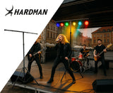 Hardman LS1 lysstativ med tverrstang, 1,6 til 2,8 m, 45 kg
