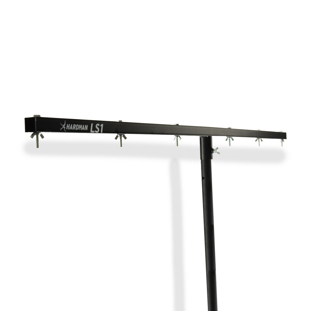 Hardman LS1 lysstativ med tverrstang, 1,6 til 2,8 m, 45 kg