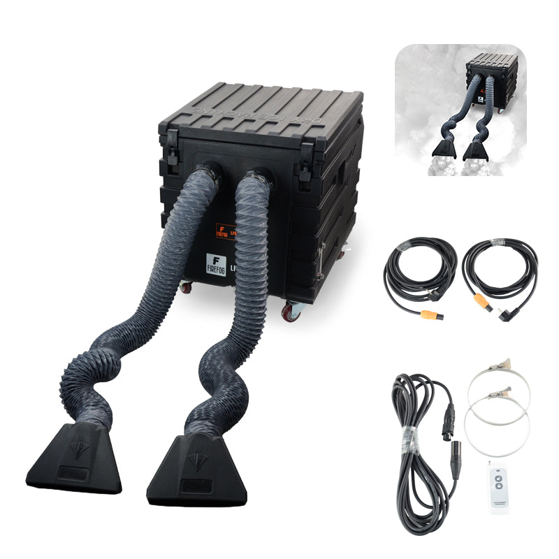 Firefog LF6000 PRO heavy smoke maskin for tørris, 6000 W