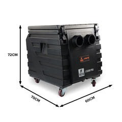 Firefog LF6000 PRO heavy smoke maskin for tørris, 6000 W