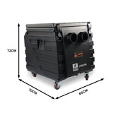 Firefog LF6000 PRO heavy smoke maskin for tørris, 6000 W