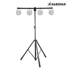 Hardman HLS2 lysstativ med T-bar, 2,5 m, 70 kg, svart