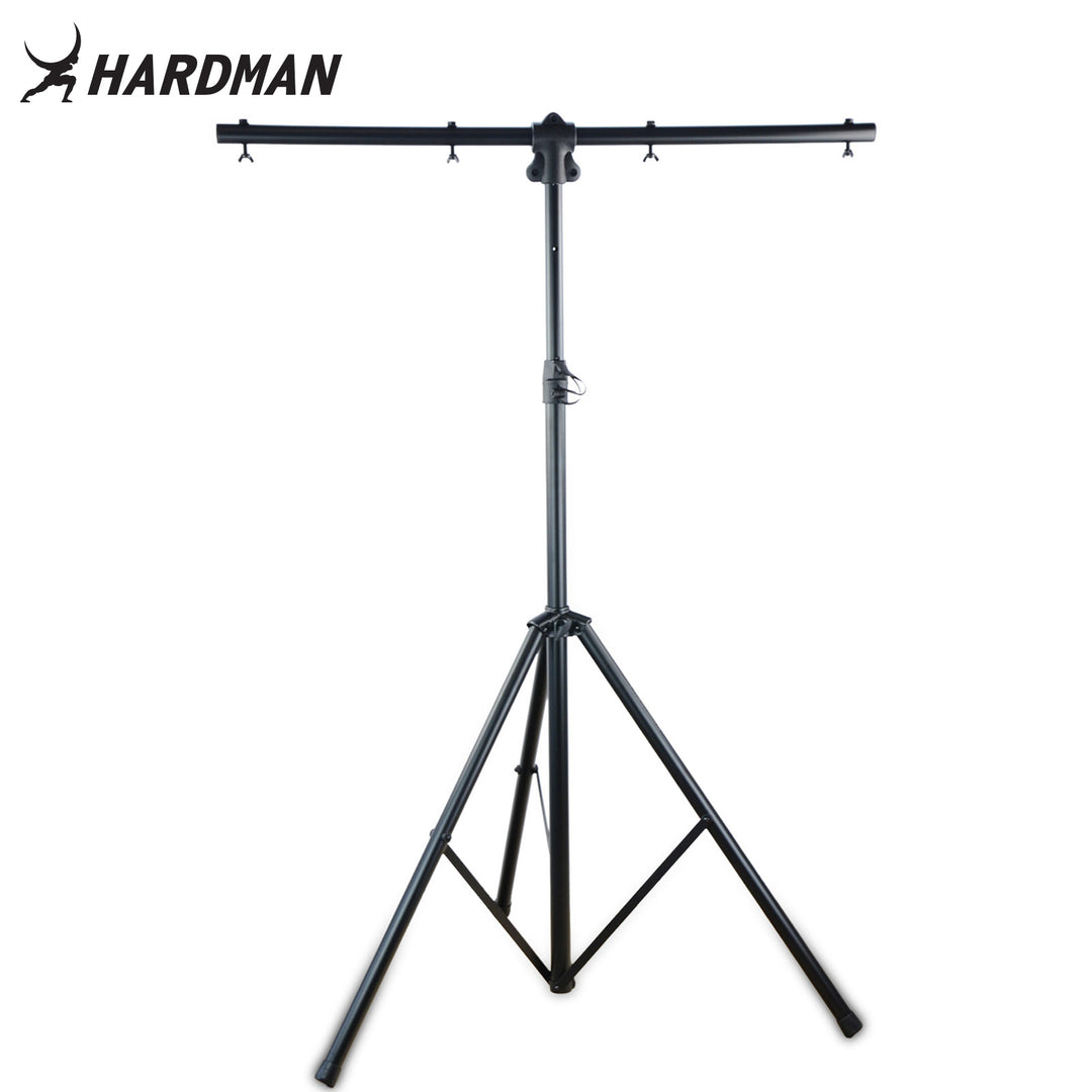Hardman HLS2 lysstativ med T-bar, 2,5 m, 70 kg, svart