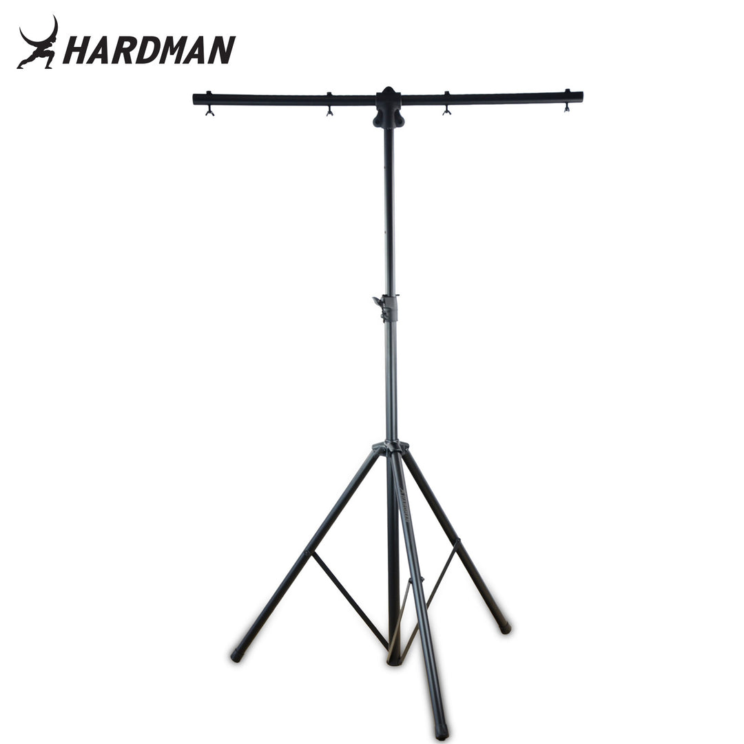 Hardman HLS2 lysstativ med T-bar, 2,5 m, 70 kg, svart