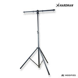 Hardman HLS3 lysstativ med T-bar og automatisk låsepinne, 2,5 m
