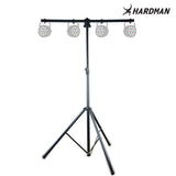 Hardman HLS3 lysstativ med T-bar og automatisk låsepinne, 2,5 m