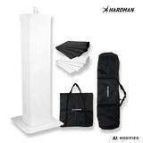 Hardman PTS23W totem, hvit, 100 til 175 cm