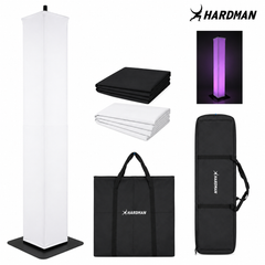 Hardman PTS23B totem, svart, 100 til 175 cm