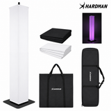 Hardman PTS23B totem, svart, 100 til 175 cm