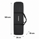Hardman PTS23B totem, svart, 100 til 175 cm