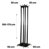 Hardman PTS23B totem, svart, 100 til 175 cm