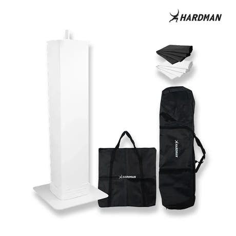 Hardman PTS24W totem, hvit, 135-250 cm