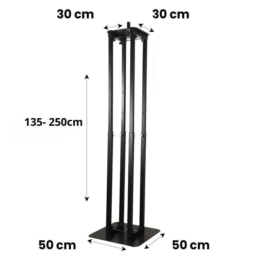 Hardman PTS24B totem, svart, 135-250 cm