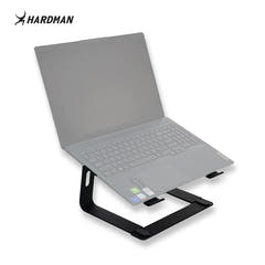 Hardman LSR2 – Sammenleggbart laptopstativ i aluminium, sort