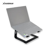 Hardman LSR2 – Sammenleggbart laptopstativ i aluminium, sort