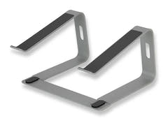Hardman LSR2 – sammenleggbart laptopstativ i aluminium, sølv