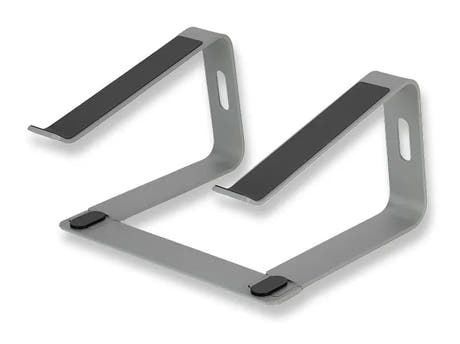 Hardman LSR2 – sammenleggbart laptopstativ i aluminium, sølv