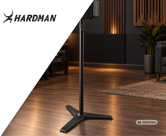 Hardman HLK57-PRO – Profesjonelt høyttaler- og lysstativ 133–240 cm, 70 kg