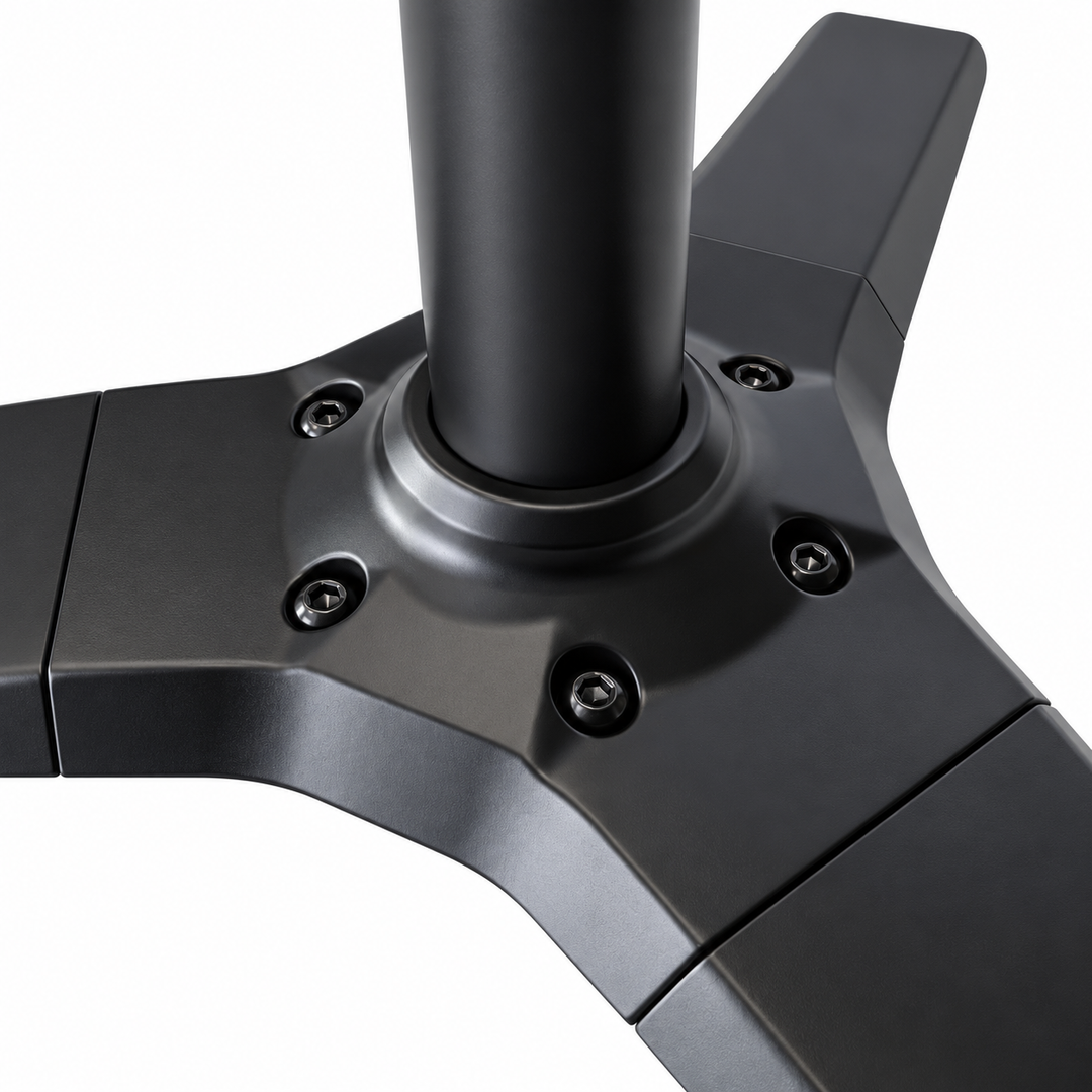 Hardman HLK57-PRO – Profesjonelt høyttaler- og lysstativ 133–240 cm, 70 kg