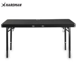 Hardman DTS1 sammenleggbart DJ-bord, 154 x 52 cm, med bag