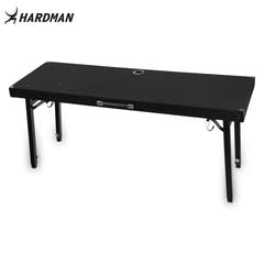 Hardman DTS1 sammenleggbart DJ-bord, 154 x 52 cm, med bag