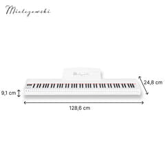 Mielczewski Tiento digitalpiano, hvit