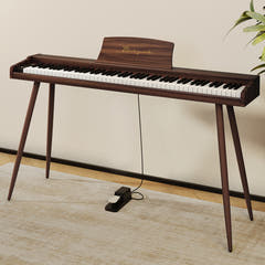 Mielczewski digitalpiano med metallben, brun