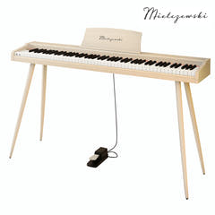 Mielczewski digitalpiano med metallben, beige