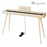 Mielczewski digitalpiano med metallben, beige