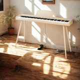 Mielczewski digitalpiano med metallben, beige