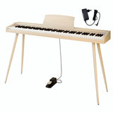 Mielczewski digitalpiano med metallben, beige
