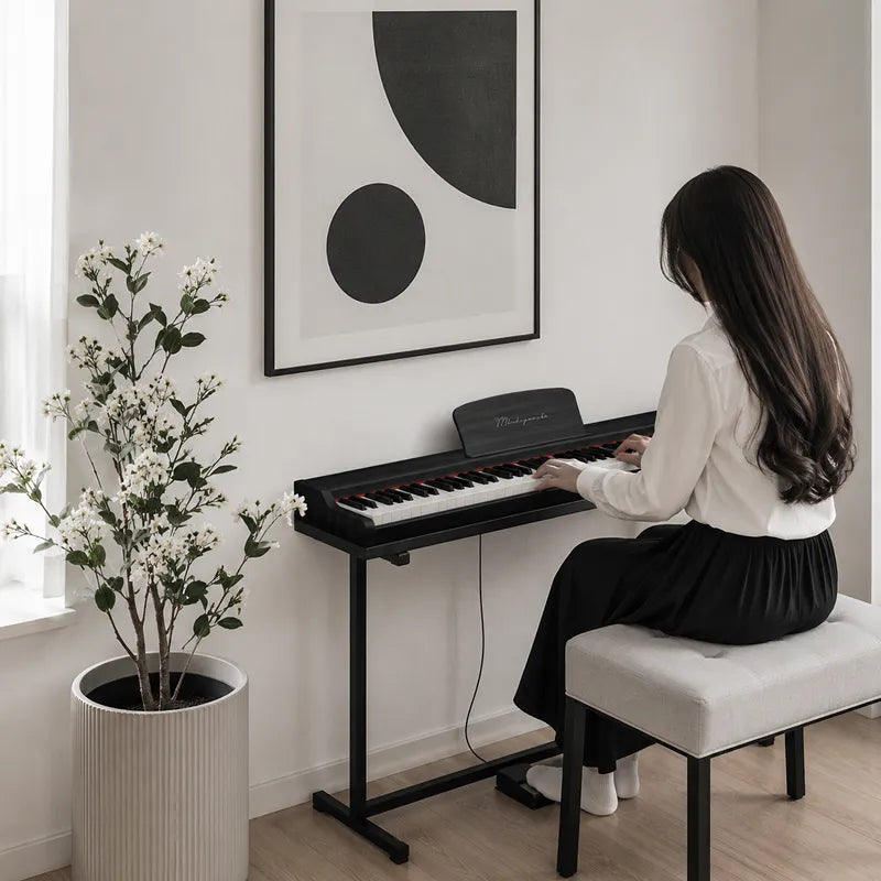 Mielczewski Canzona digitalpiano, svart